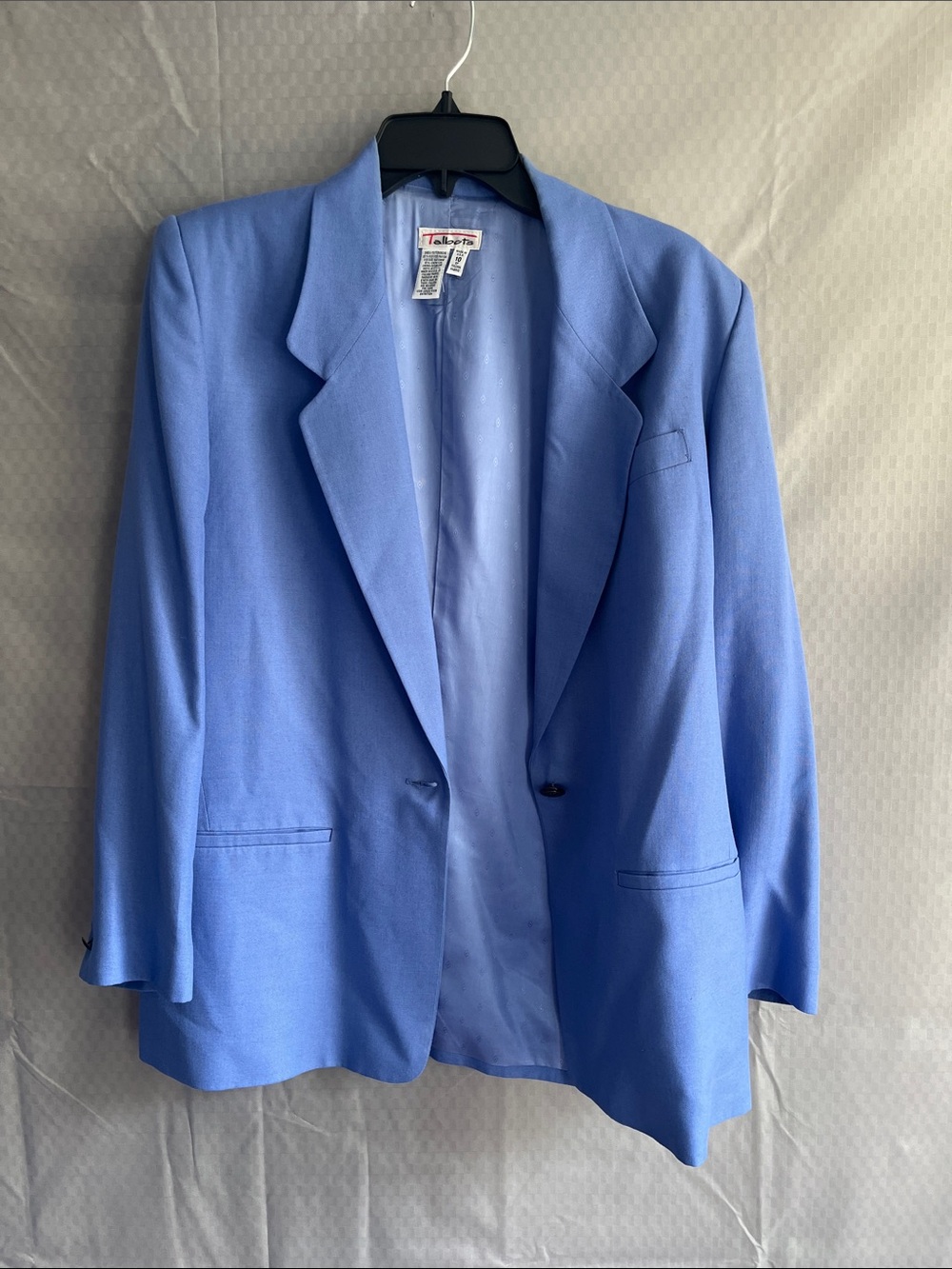 Talbots Light Blue women s Blazer - Single-Breasted Sport Coat